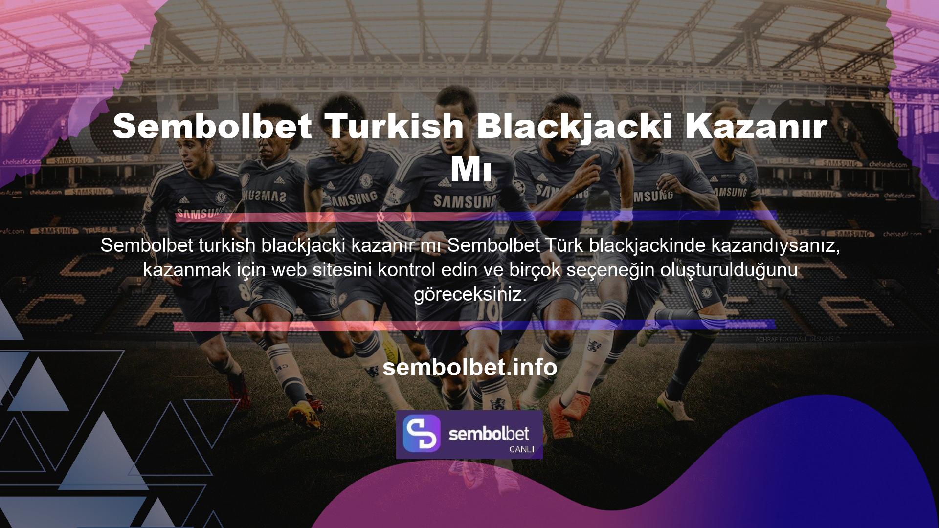 Sembolbet Turkish Blackjackte kazanabilir misiniz? Türk online casino hizmetlerinin sunduğu tüm oyunların kazanma olasılığı yüksektir