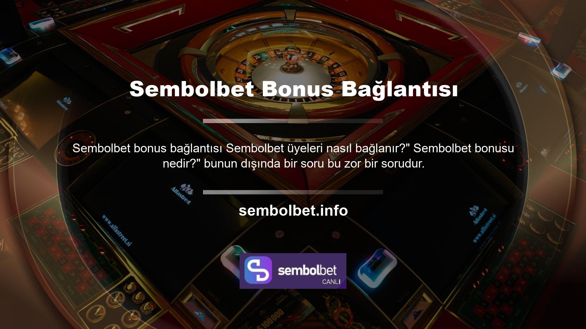 Sembolbet çeşitli sporlarda farklı ilgi alanlarına ve yatırım seviyelerine hitap eden çok çeşitli bonuslara ve etkinliklere sahiptir